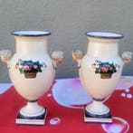 Rare beautiful - Italian - Vaas (2) - Paar antieke,