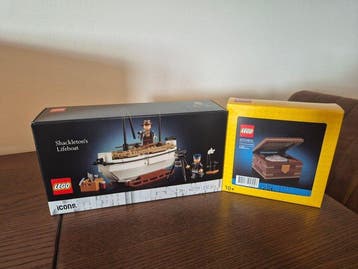 Lego Set - Icons - Shackleton’s Lifeboat 40729 & Marine, Nieuw
