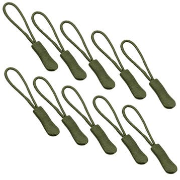 Rits opener/sluiter (10 stuks) Groen, Ophalen of Verzenden, Nieuw