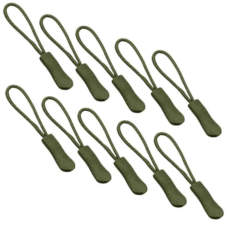 Rits opener/sluiter (10 stuks) Groen, Diversen, Verpleegmiddelen, Ophalen of Verzenden
