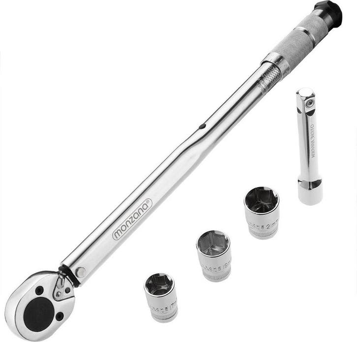 Momentsleutel set 1/2 28-210 Nm ratelmoer, Doe-het-zelf en Verbouw, Gereedschap | Handgereedschap, Nieuw, Verzenden