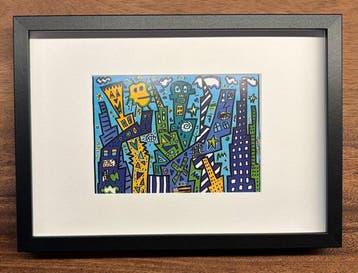 James Rizzi (1950-2011) - TIC TAC TOE N THE CITY