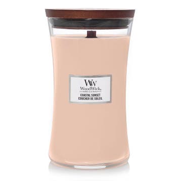 WoodWick Coastal Sunset Large Candle - 611gr, Ophalen of Verzenden, Nieuw, Overige typen