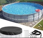 Ronde Zwembadafdekking – 420D Oxford UV- & Waterdicht, Tuin en Terras, Zwembad-toebehoren, Verzenden, Nieuw