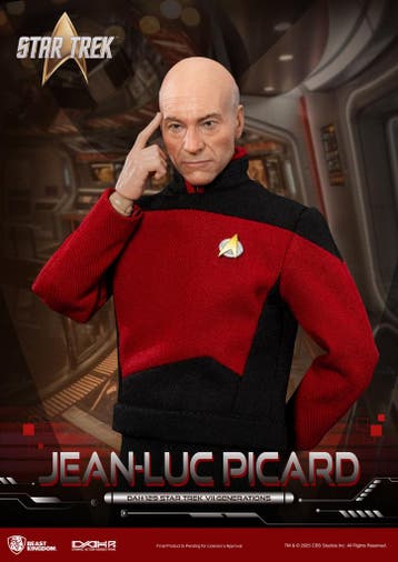 Star Trek Generations Action Figure Jean-Luc Picard 20 cm, Verzamelen, Ophalen of Verzenden, Nieuw