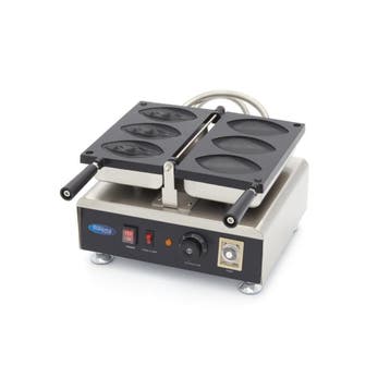 Wafelijzer | 50–300°C | RVS | Draaibaar | 1.56kW (230V) |, Verzenden, Nieuw in verpakking