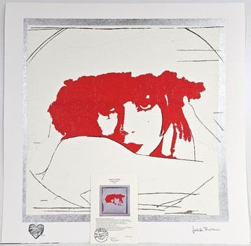 Giosetta Fioroni (1932) - Doppio liberty Rosso