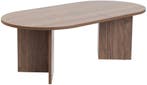 Asir 909NRD1109 Salontafel Okkernoot 119x60 van 89 voor 19, Huis en Inrichting, Tafels | Salontafels, 100 tot 150 cm, Luxe, Nieuw
