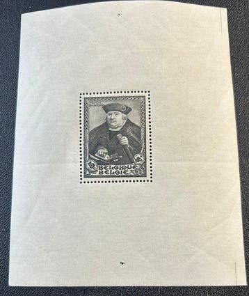 België 1935 - Blok Tassis - Wereldtentoonstelling Brussel, Gestempeld