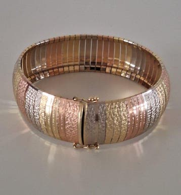 Armband - 14 karaat Geel goud, Roségoud, Witgoud, Nieuw