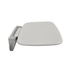 Douche Kruk Wiesbaden Opklapbaar Wandmontage Wit, Ophalen of Verzenden, Nieuw, Chroom, Bad