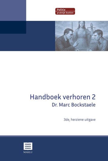 9789046613375 Handboek verhoren 2 Marc Bockstaele, Verzenden, Nieuw, Marc Bockstaele