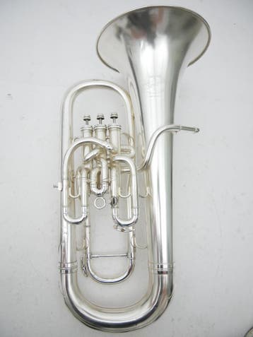 Gebruikte Euphonium Besson New Standard Gecompenseerd, Muziek en Instrumenten, Ophalen of Verzenden, Gebruikt
