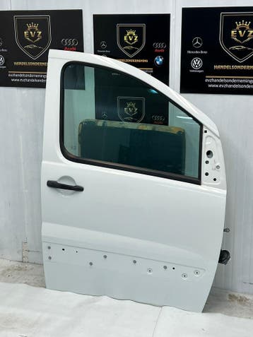 Fiat Scudo portier rechts achter deur bj.2013 kleur wit, Auto-onderdelen, Gebruikt, Voor, Fiat, Deur