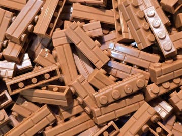 Lego Onderdelen - New Brick Modified 1 x 4 with Masonry, Kinderen en Baby's, Nieuw