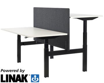 Linak PLUS elektrisch zit/sta duo bureau, 180x80cm, Overige plaatsen, Ophalen of Verzenden, Nieuw in verpakking, Bureau