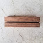 HOCHO Walnoten Houten Kaartenhouder 100x30x20 mm – Elegan., Ophalen of Verzenden, Nieuw