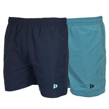 Donnay Donnay Heren - 2-Pack - Kort Sport/zwemshort Toon -, Kleding | Heren, Broeken en Pantalons, Verzenden, Nieuw