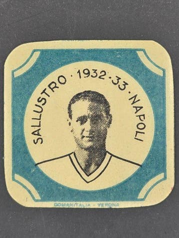 1932/33 Domanitalia Sallustro - Napoli - 1 Sticker - Good, Verzamelen, Nieuw