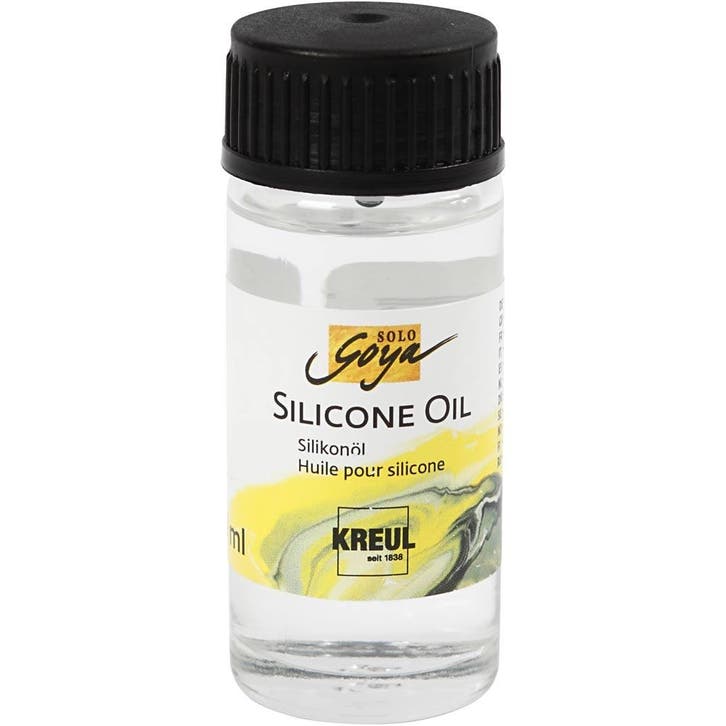 Silicone olie, 20 ml/ 1 fles, Hobby en Vrije tijd, Schilderen