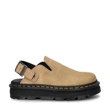 Dr. Martens ZebZag instapschoenen voor dames in het Beige, Verzenden, Nieuw, Dr. Martens, Instappers
