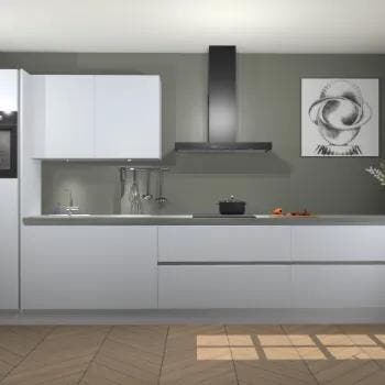 Sneeuwwitte greeploze keuken Acapulco 73513, Verzenden, Nieuw