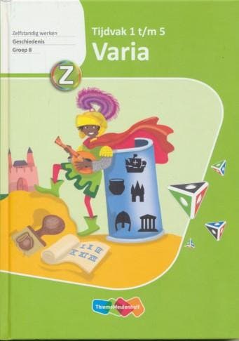 Varia versie 2 Geschiedenis Tijdvak 1 t/m 5 groep 8, Boeken, Verzenden, Nieuw