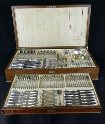 Bestekset voor 12 personen - Zilver