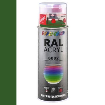 Dupli-Color Ral Acryl Ral 6002 Blad groen Hoogglans 400 ml, Ophalen of Verzenden, Nieuw