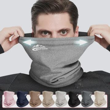 Thermo Nekwarmer Sjaal - Velvet Winter Scarf voor Skiën, Fie, Kleding | Heren, Verzenden, Nieuw
