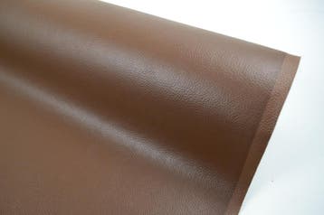 Kunstleer / Skai Heavy Leather Mocca, Nieuw