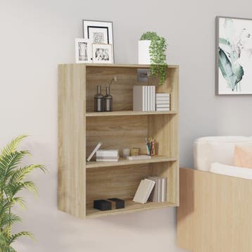 vidaXL Hangkast 69,5x32,5x90 cm sonoma eikenkleurig, Verzenden, Nieuw, 50 tot 100 cm, Minder dan 100 cm