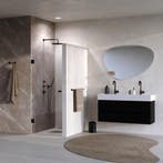 Brauer Void - Carving Nisdeur - Helder Glas - 60 x 200 cm -, Ophalen of Verzenden, Nieuw, Rvs