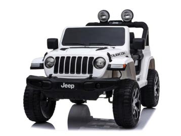 Jeep Wrangler Rubicon, 12v kinderauto met Lithium accu, rubb, Ophalen of Verzenden, Nieuw