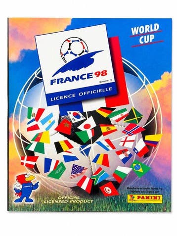 1998 Panini Album Completo Panini France 98 Mondiali Francia, Nieuw