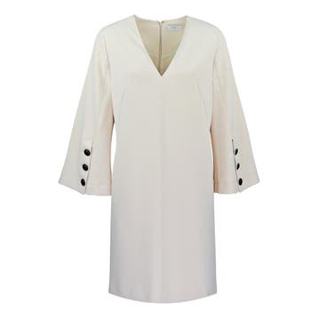 Nenette • ecru jurk Albea • 36 (IT42), Kleding | Dames, Jurken, Verzenden, Wit, Maat 36 (S), Nenette