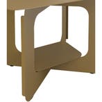 Grado - Bijzettafel - Goud, Verzenden, Nieuw