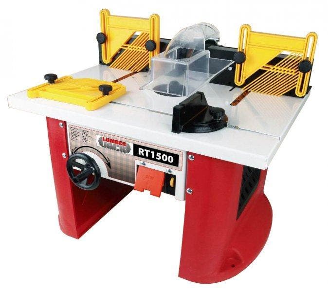 Freestafel Lumberjack RT1500, Doe-het-zelf en Verbouw, Gereedschap | Freesmachines, Overige soorten, Elektrisch, Nieuw, Ophalen of Verzenden