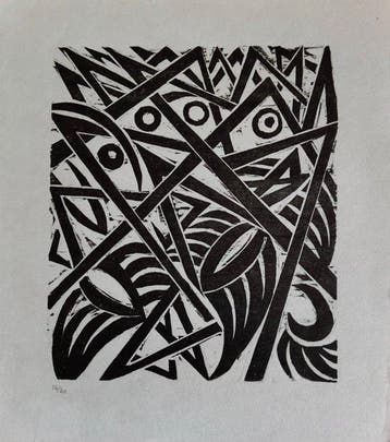 Otto Möller (1883-1964) - Untitled, Antiek en Kunst