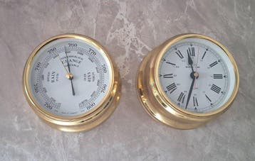 Brixon - Barometer (2) - Messing