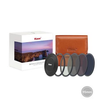Kase Wolverine 95mm PROF ND kit (CPL+ND64+ND8+ND10, Overige merken, Polarisatiefilter, Nieuw, Ophalen of Verzenden