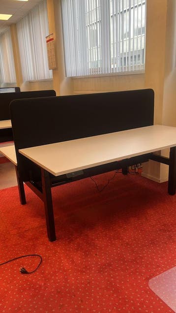 Duo Werkplek Elektrisch Verstelbaar - Incl Memory Displays, Verzenden, In hoogte verstelbaar, Nieuw