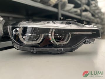 BMW F30 F31 BLACK VOLL LED KOPLAMP R KPL 7492616, Auto-onderdelen, Verlichting, Verzenden, Gebruikt, BMW