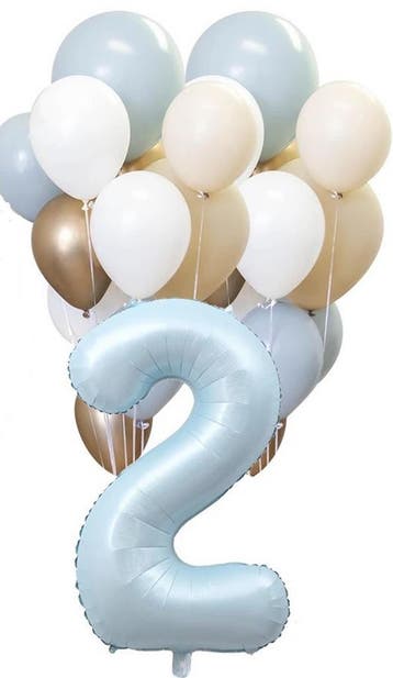 Two Sweet slinger en ballon set verjaardag, Hobby en Vrije tijd, Feestartikelen, Verzenden, Nieuw, Versiering, Verjaardag