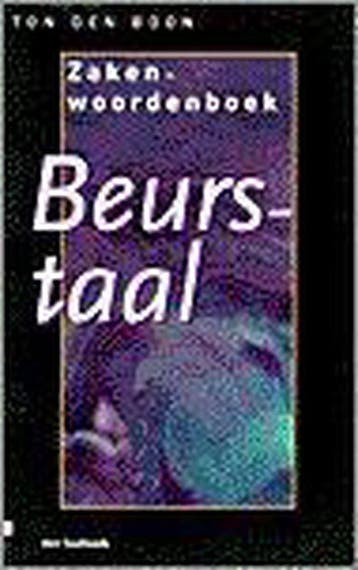 Zakenwoordenboek beurstaal / Het taalfonds - Ton den Boon, Boeken, Verzenden, Zo goed als nieuw, Ton den Boon