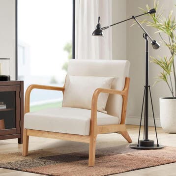 Fauteuil met armleuning - Relaxfauteuil - Relaxstoel - Massi, Huis en Inrichting, Verzenden, Zo goed als nieuw