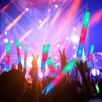 LED - Foamsticks       1x, Ophalen of Verzenden, Nieuw