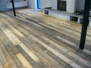 Sloophouten planken voor vloer- wandbekleding kopen, Gebruikt, Vloerdelen of -planken, 10 m² of meer, 10 tot 30 cm