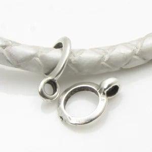 1 x DQ metaal hanger ca. 11 x 7 x 1,5mm met oogje 2mm Ø5m.., Ophalen of Verzenden, Nieuw, Bedel