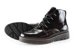 Rieker Veterboots in maat 40 Rood, Kleding | Dames, Schoenen, Verzenden, Overige typen, Zo goed als nieuw, Rood